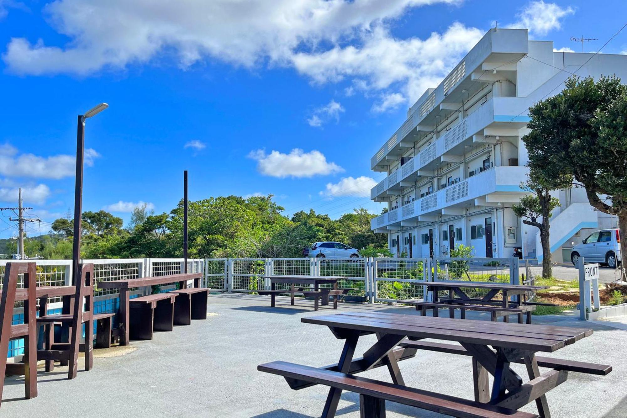 Crystal Inn Onna Ngoại thất bức ảnh